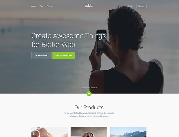 Fully Responsive HTML5; Bootstrap Portfolio