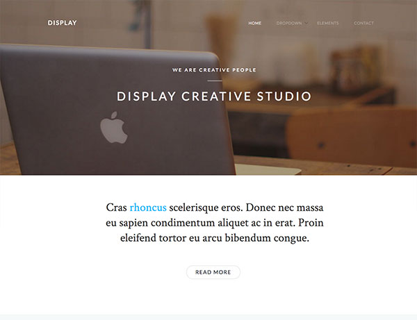 Fully Responsive HTML5; Bootstrap Portfolio